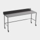 Stainless Steel Table | Diamond Rear Tie Bar | 304L-Grade | Upstand