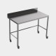 Stainless Steel Table | Diamond Rear Tie Bar | 304L-Grade | Upstand