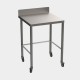 Stainless Steel Table | Diamond Rear Tie Bar | 304L-Grade | Upstand