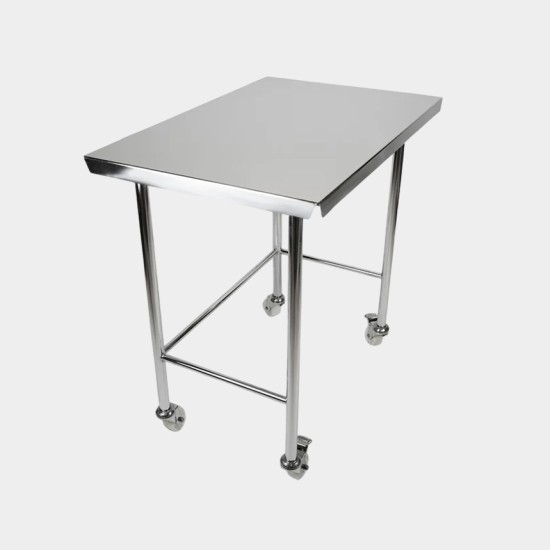 HYGIENOX Mobile Table with Rear Rail HYGIENOX Mobile Table with Rear Rail
