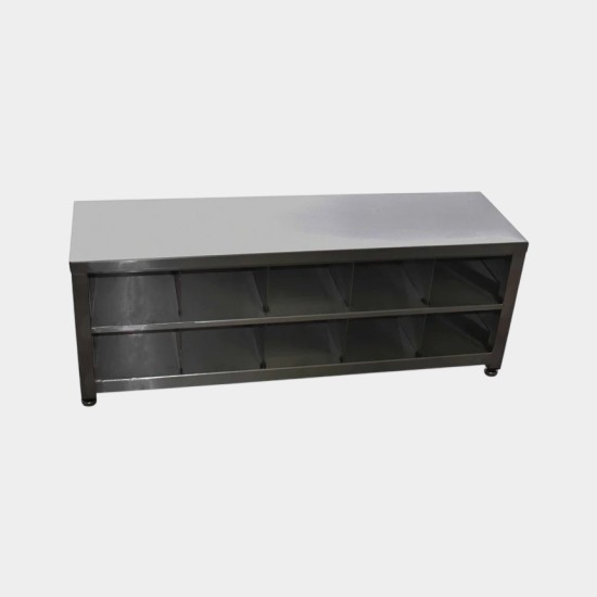 2 Tier Seating Bench with Compartments 2 Tier Seating Bench with Compartments