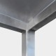 Seating/Step Over Bench with 2 Shelves