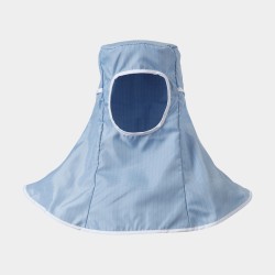 Blue Cleanroom Hood, ISO Class 3, One Size