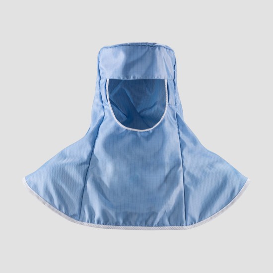 131230-500 Cleanroom Hood, ISO Class 3, Blue, One Size
