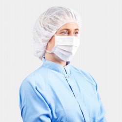 Cleanroom Face Mask | 3-Ply | ISO 5+ | Head Ties
