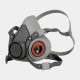 3M™ 6000 series reusable half face respirator mask, S