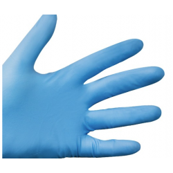 Long & Strong Nitrile Glove, Blue, 29cm, Small