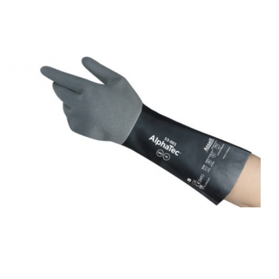 AlphaTec ® 53-001, Chemical Glove, Size 6