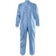 100650-500 Cleanroom Coverall, ISO Class3, Blue, XS