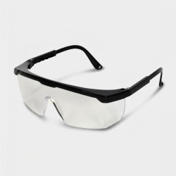 Beaufort™ Safety Glasses | Wraparound Clear Lens | Adjustable Arms | Lightweight Eye Protection