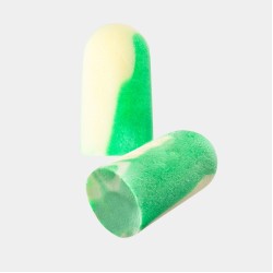 Mega Bullet™ BioSoft™ BSF-1 Uncorded Earplugs | Bio-Based | Sustainable | 200 / Box