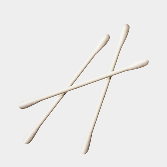 Spherical shaped 4.4mm Cotton Swab (Huby) - 2'500 pieces - CA-002