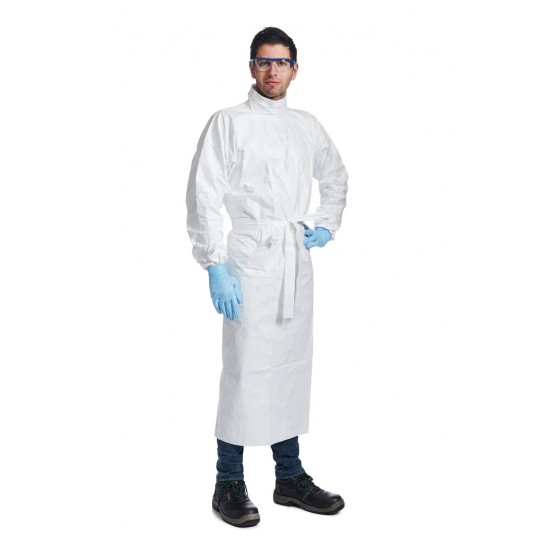 Tyvek IsoClean Chemo-Gown, Size SM