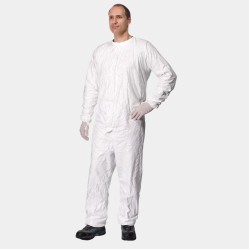 Tyvek® IsoClean® Unhooded Coverall | Clean-processed | Gamma-sterilized 