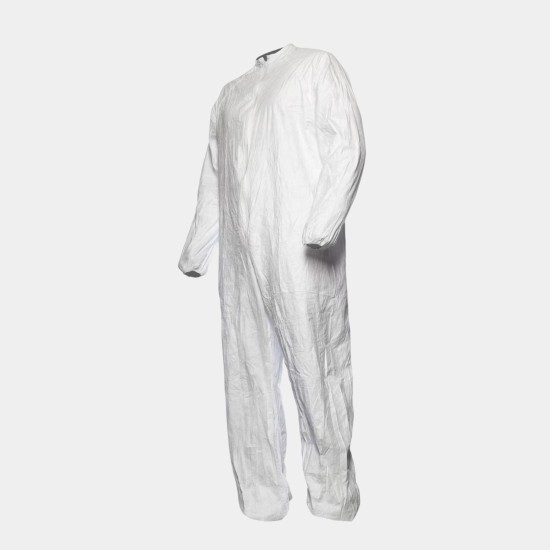 Tyvek® IsoClean® Unhooded Coverall | Clean-processed | Gamma-sterilized 