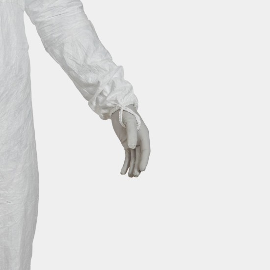 Tyvek® IsoClean® Clean-Processed & Sterile Hooded Coverall | ISO Class 5+ | Type 5-B / 6-B
