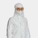 Tyvek® IsoClean® Sterile Hooded Coverall | ISO Class 5+ | Type 5-B / 6-B
