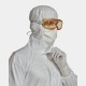 Tyvek® IsoClean® Sterile Hooded Coverall | ISO Class 5+ | Type 5-B / 6-B