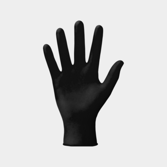 Cygnus Black Nitrile Gloves | Powder-Free | Short Cuff Gloves (Box/100) Cygnus Black Nitrile Gloves | Powder-Free | Short Cuff Gloves (Box/100)