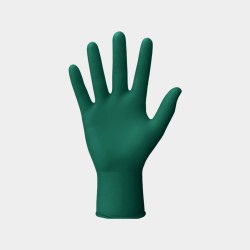 Vertex Nitrile Gloves | Long Cuff | Powder-Free | Green (Box/100)