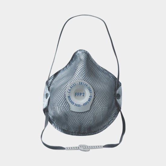 FFP2 Activated Charcoal Valved Respirator Mask | Box of 10
