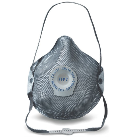 FFP2 Cup Mask with activated charcoal (Box of 10)