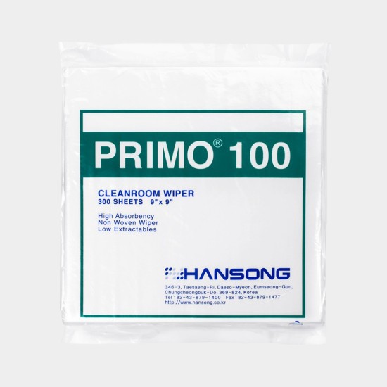 Primo 100® Non-Sterile Cellulose Polyester Wiper | 23 x 23cm | Pack of 300