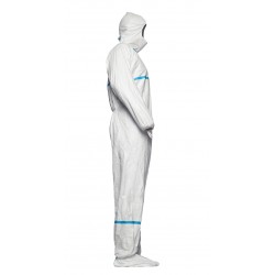 Tyvek® 600 Plus Coverall with socks, Size SM