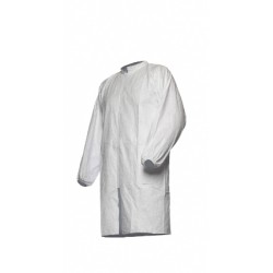 DuPont™ Tyvek® 500 Labcoat with Zipper, Size Small 