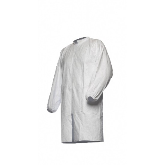 DuPont™ Tyvek® 500 Labcoat with Zipper, Size Small 