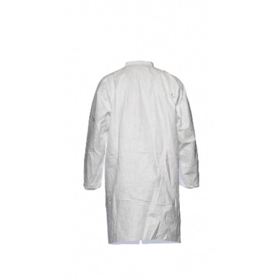 DuPont™ Tyvek® 500 Labcoat with Zipper, Size Small 
